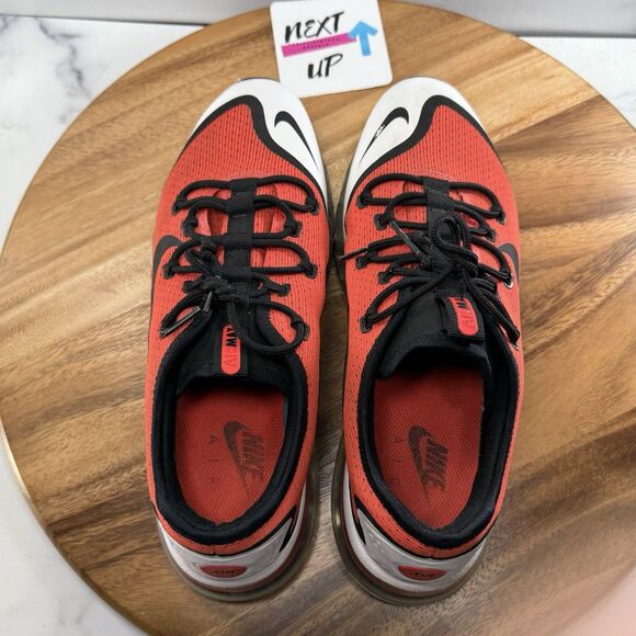 Men’s size 10-Nike Air Max More ‘Habanero Red’ SAMPLE Sneakers AR1944-600 main image 7